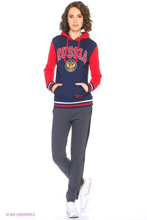 Худи  - синий  цвет