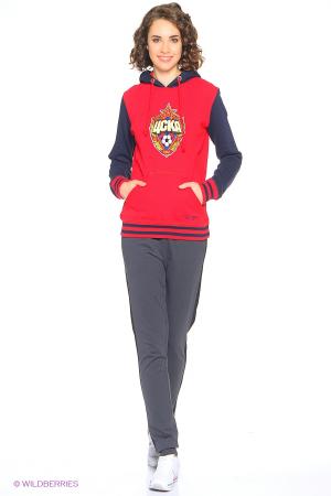 Худи  - красный  цвет
