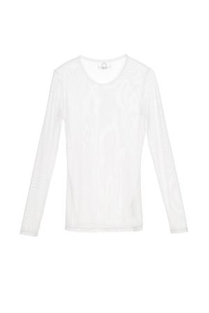 Топ  - белый  цвет