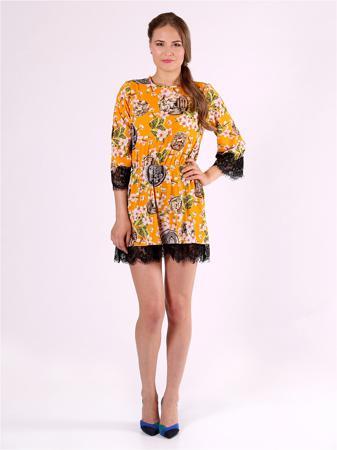 Туника silver flower