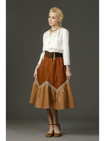 Юбка Снежинка