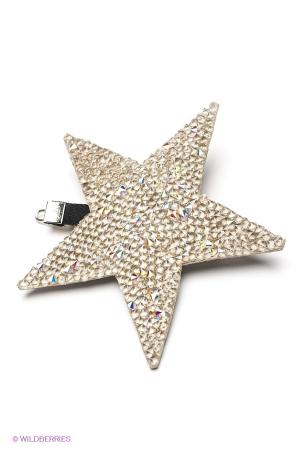 Заколка  - серый цвет