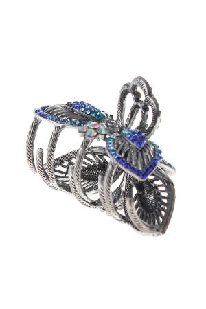 Заколка  - черный цвет