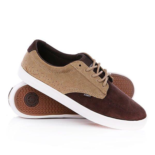 Кеды  - бежевый,коричневый цвет