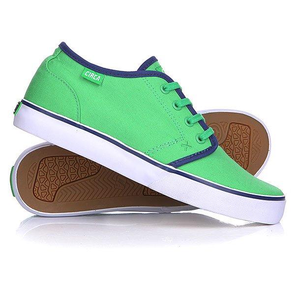 Кеды  - зеленый цвет