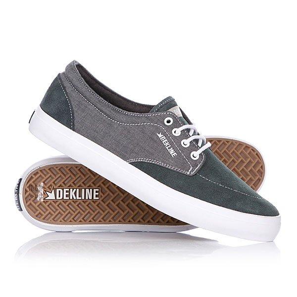 Кеды  - зеленый,серый цвет