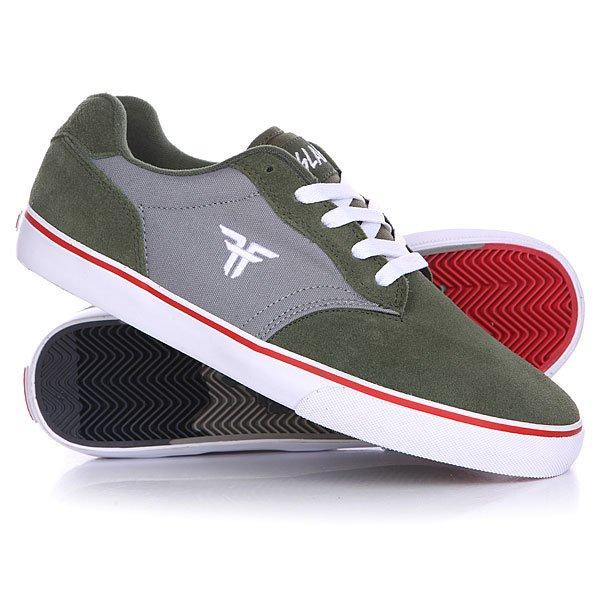 Кеды  - серый,зеленый цвет