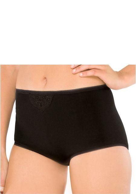 Трусики  - белый, черный цвет