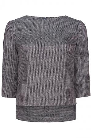 фактурная блузка Блузка La reine blanche