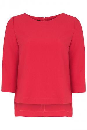 блузка с асимметричным низом  Блузка La reine blanche