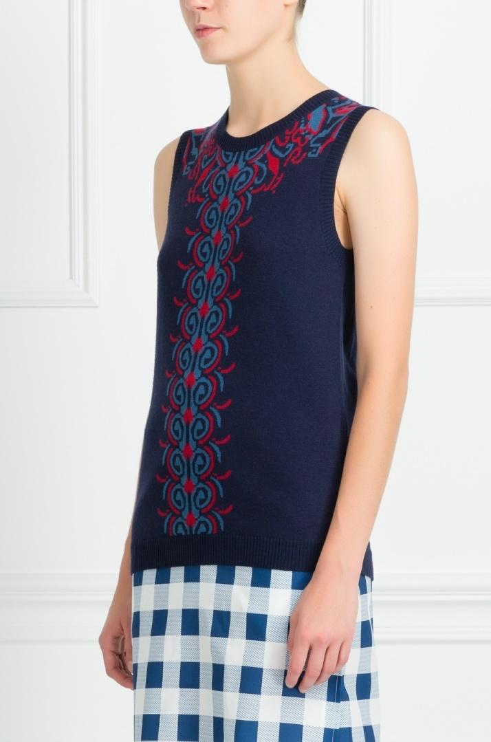 Топ  - Синий цвет