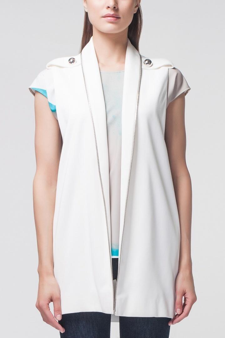 Жилет  - молочный цвет