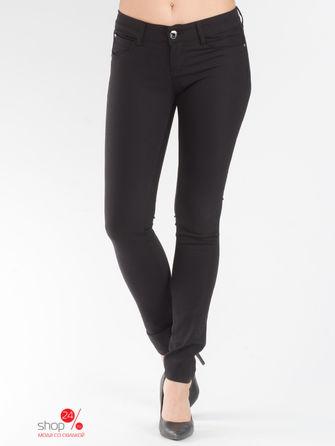 Брюки Love Moschino, цвет черный  Брюки Love Moschino