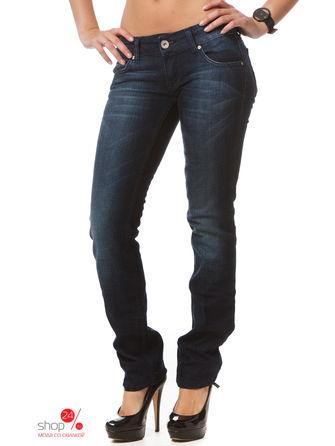 Джинсы  - темно -синий цвет