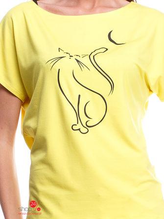 Футболка  - желтый цвет