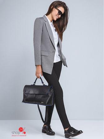 костюм  - серый, белый, черный цвет