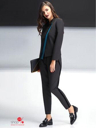 Костюм  - черный, бирюзовый цвет