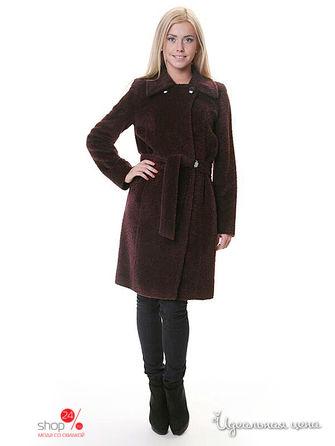 Пальто  - темно-бордовый цвет