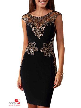 Платье  - черный цвет