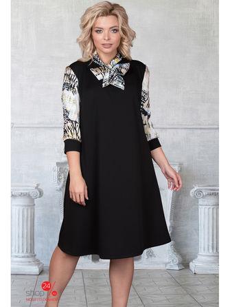 Платье  - черный цвет