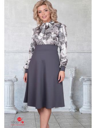 Платье  - серый цвет