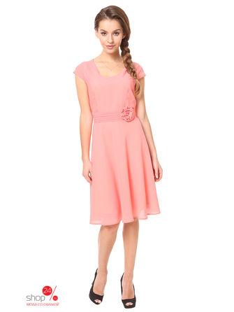 Платье  - персиковый цвет