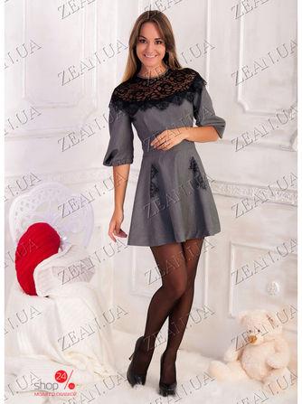 Платье  - серый цвет