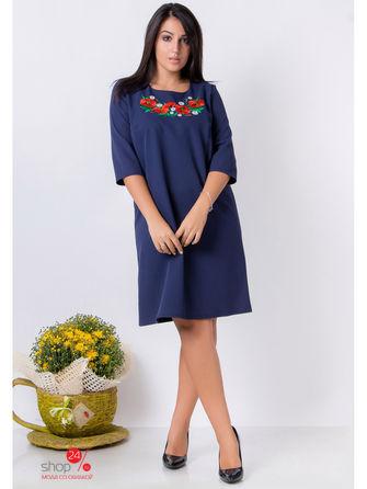 Платье  - Тёмно-синий цвет