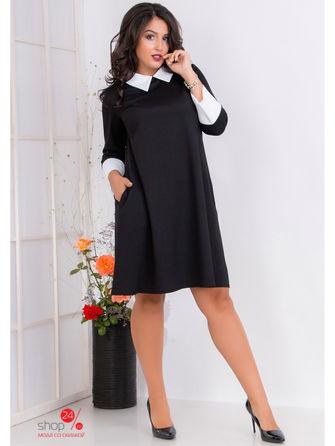 Платье  - черный цвет