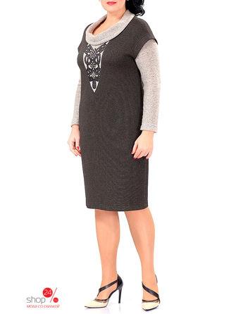 Платье  - коричневый, бежевый цвет