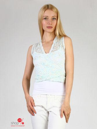 Жилет  - голубой цвет