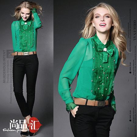 Рубашка European and American big