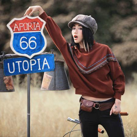 Толстовка Aporia． As/maze