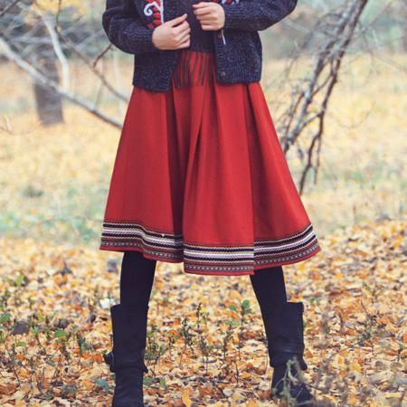 Юбка Aporia． As/maze