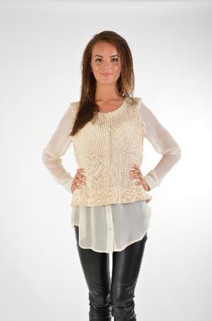 Блузка NERO SU BIANCO