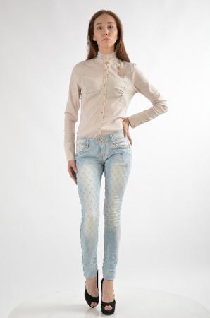 Джинсы NERO SU BIANCO