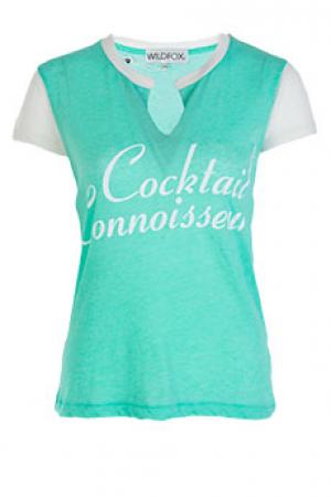 Футболка  - Голубой цвет