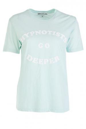 Футболка  - Голубой цвет