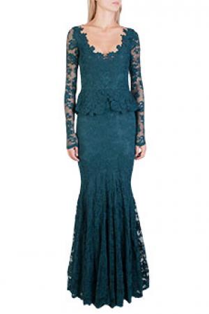 Вечернее платье  - Зеленый цвет
