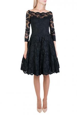 Платье  - Черный цвет