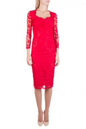 Вечернее платье  - Красный цвет