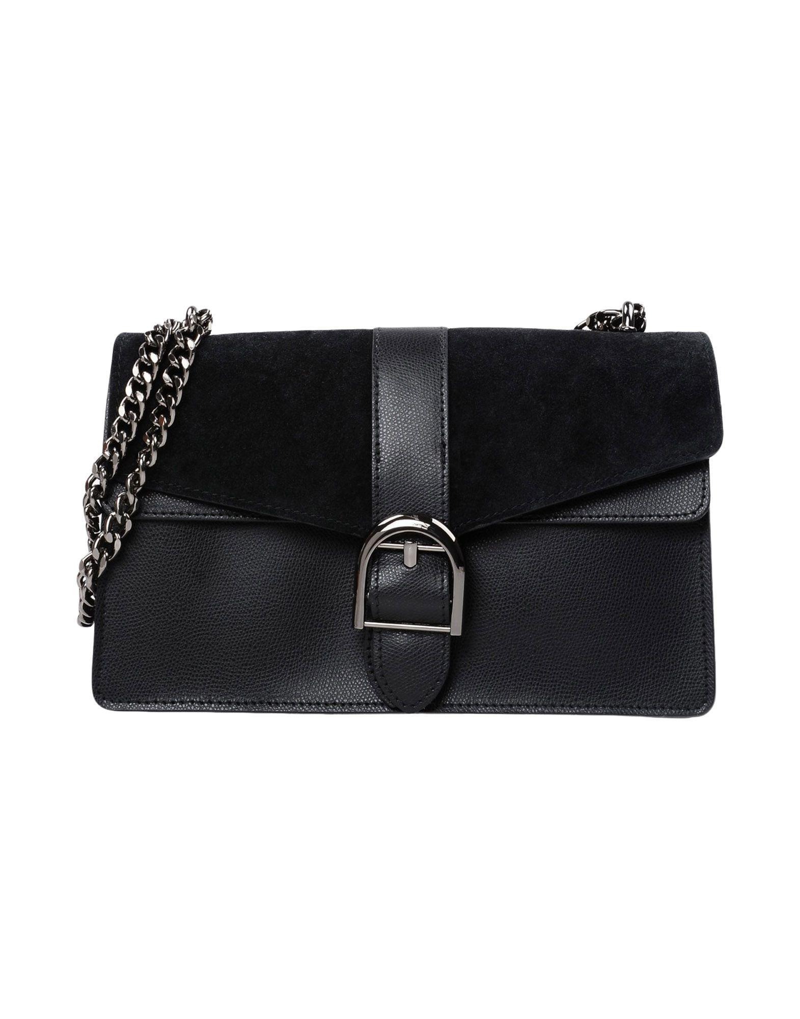 Сумка на руку  - Коричневый,Черный цвет