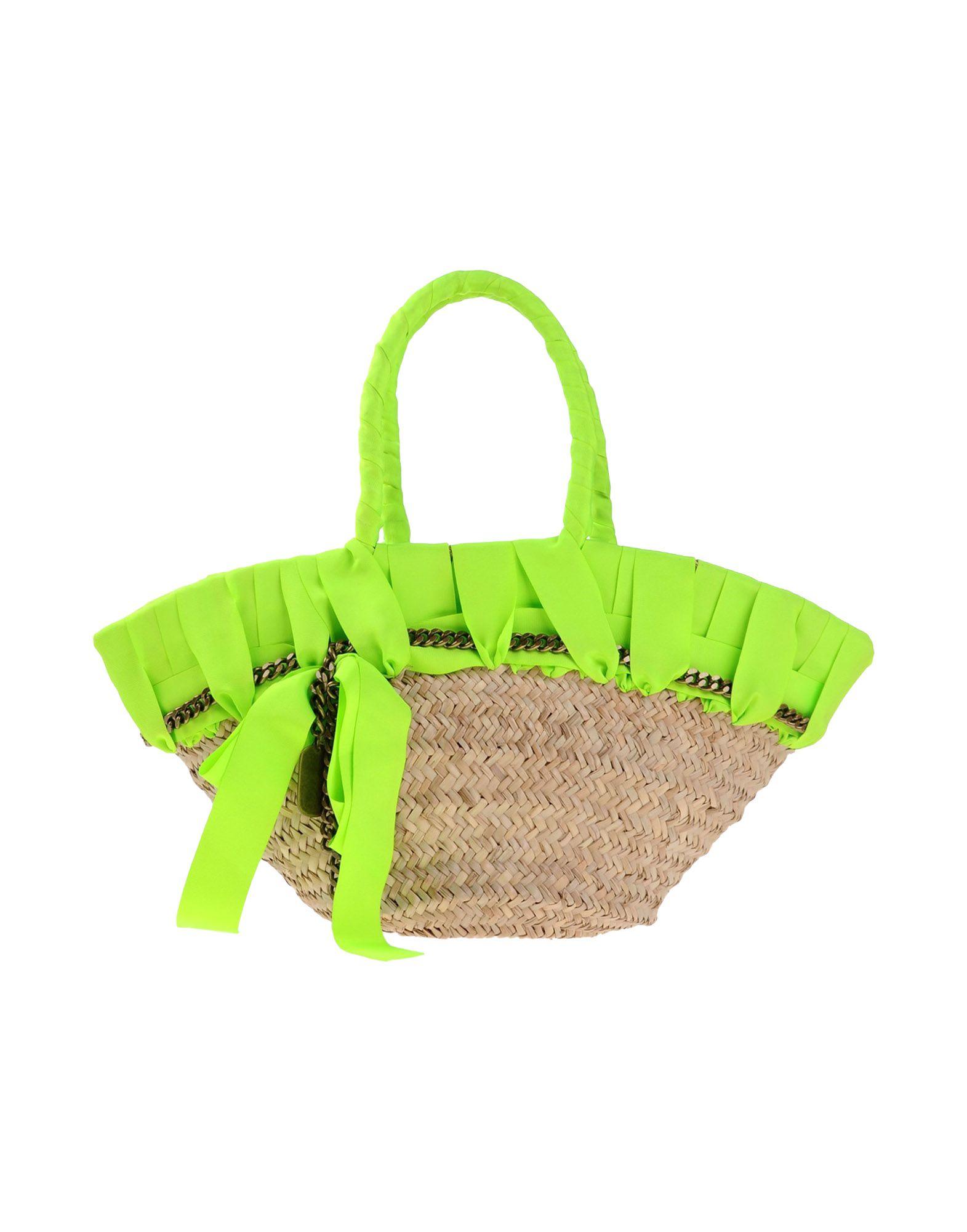 Сумка на руку  - Оранжевый,Зеленый цвет