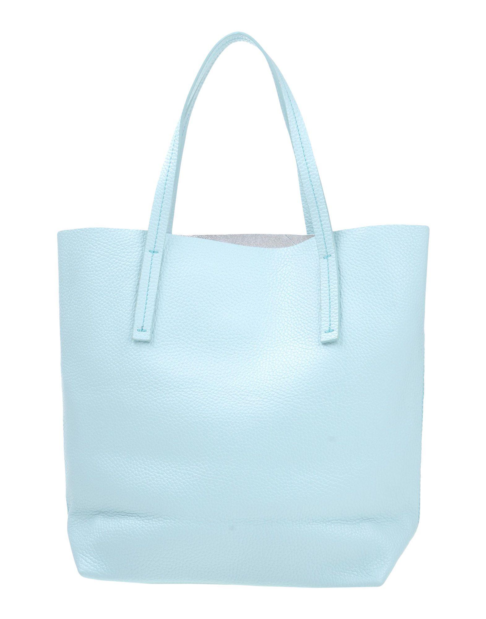 Сумка на руку  - Бежевый,Голубой цвет