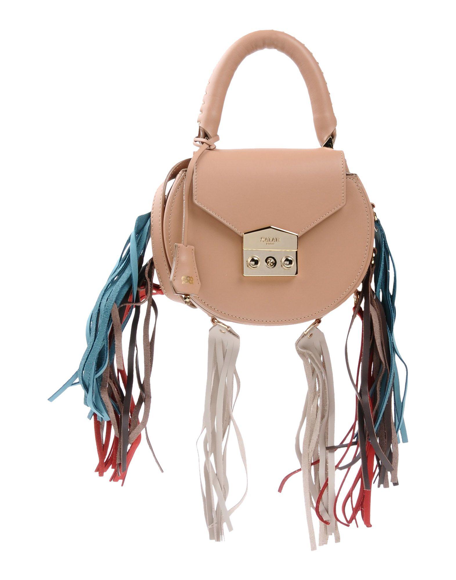 Сумка на руку  - Черный,Бежевый цвет