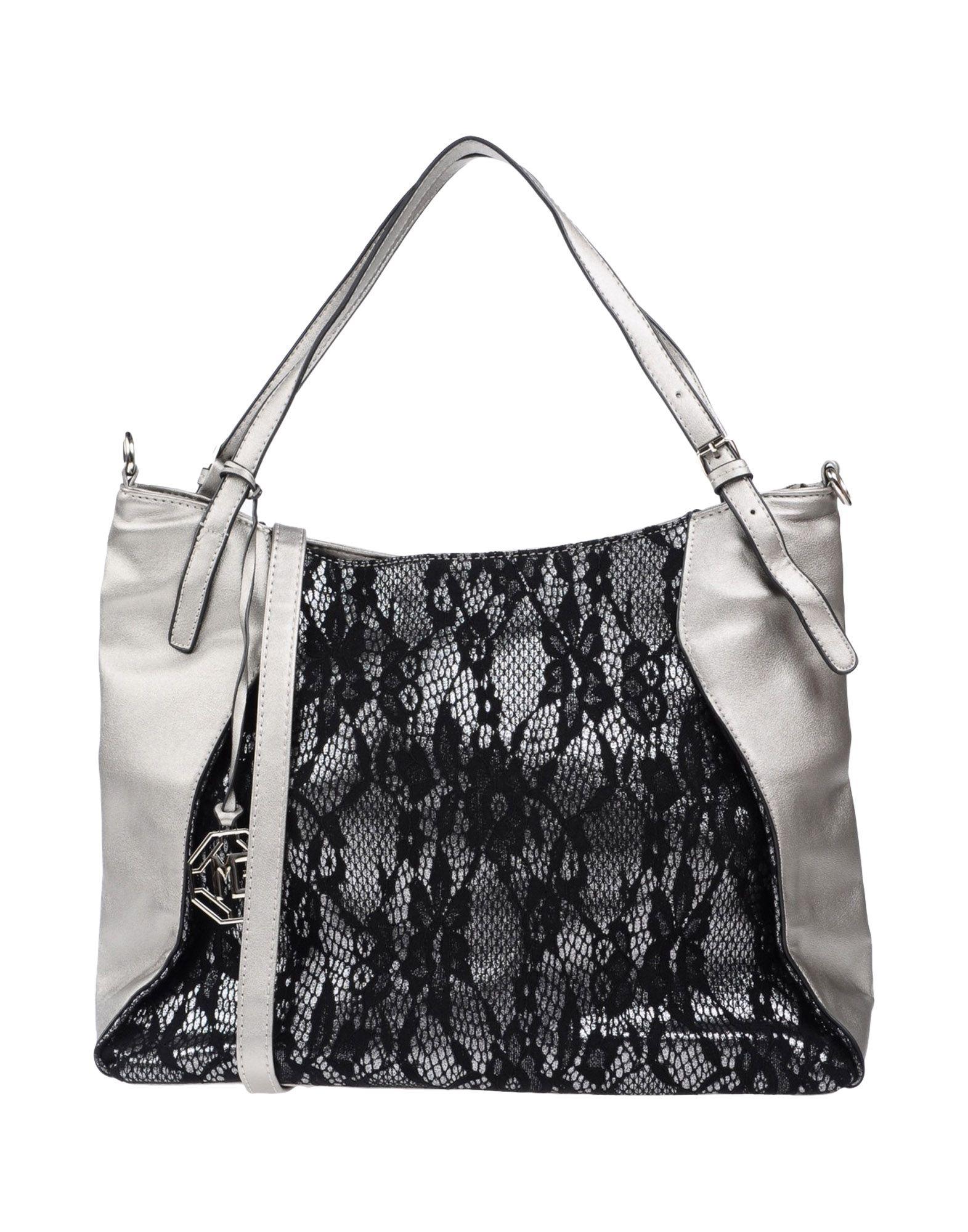 Сумка на руку  - Коричневый,Серый цвет