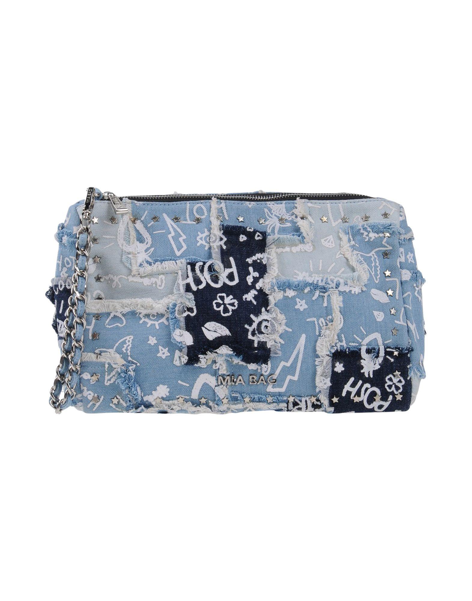 Сумка на руку  - Синий цвет