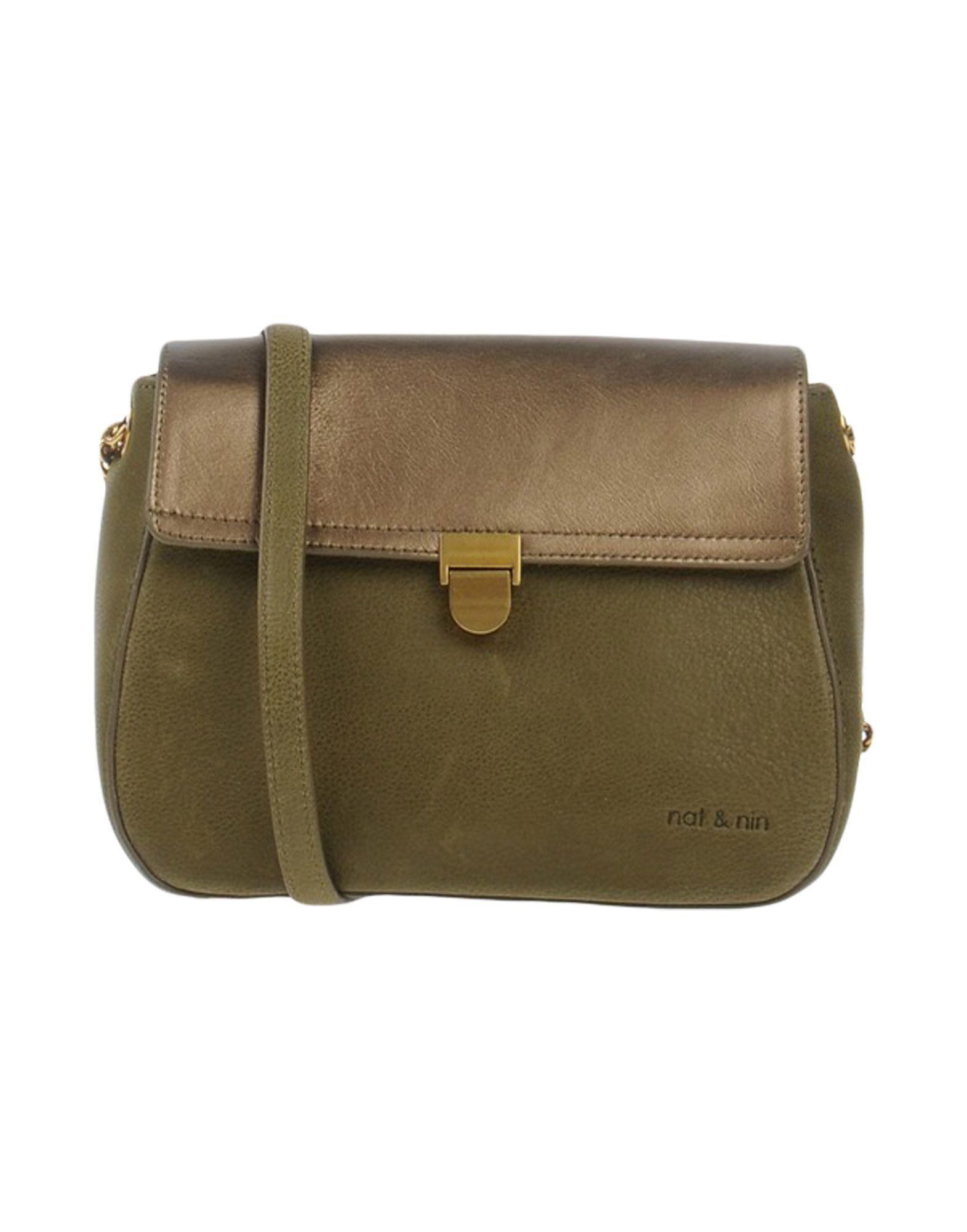 Сумка через плечо  - Зеленый цвет