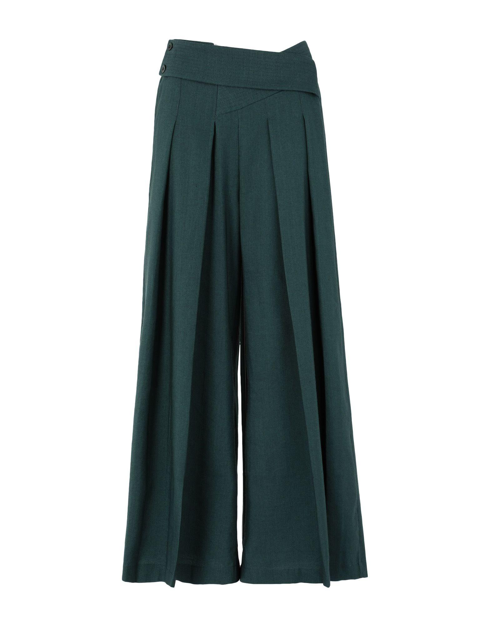 Повседневные брюки  - Зеленый цвет