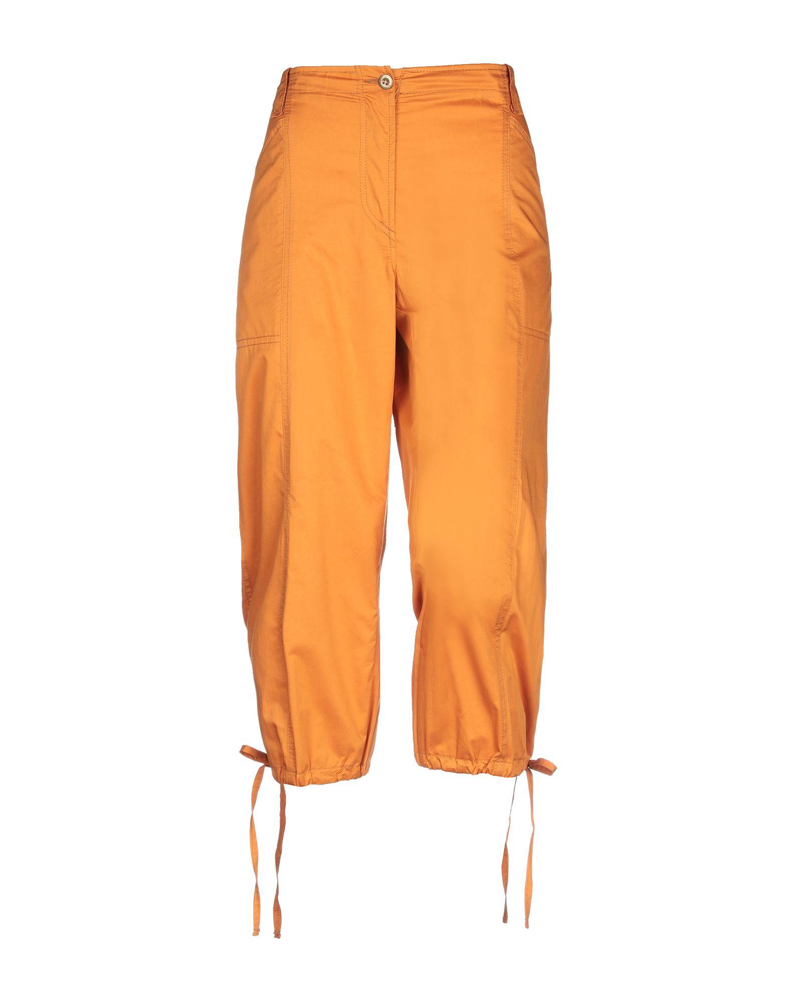 Брюки-капри  - Коричневый цвет